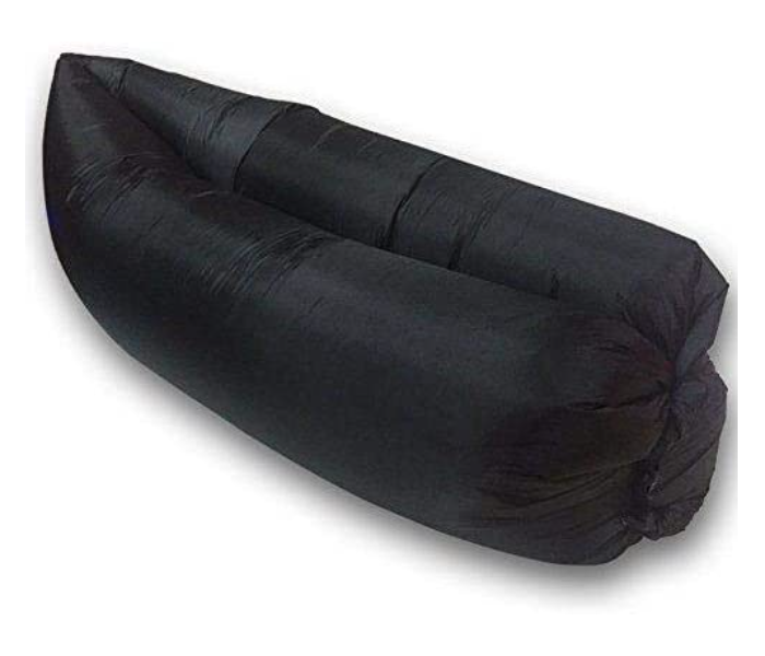 Outdoor Hangout Fast Inflatable Sleeping Bed Sofa - Black - Zoom Image 1