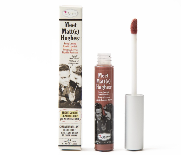 The Balm TBM107COS00005 7.4ml Meet Matte Hughes Long Lasting Liquid Lipstick - Committed - Zoom Image