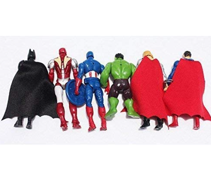 Avengers Superhero Toys Set of 6 Pieces - Zoom Image 5