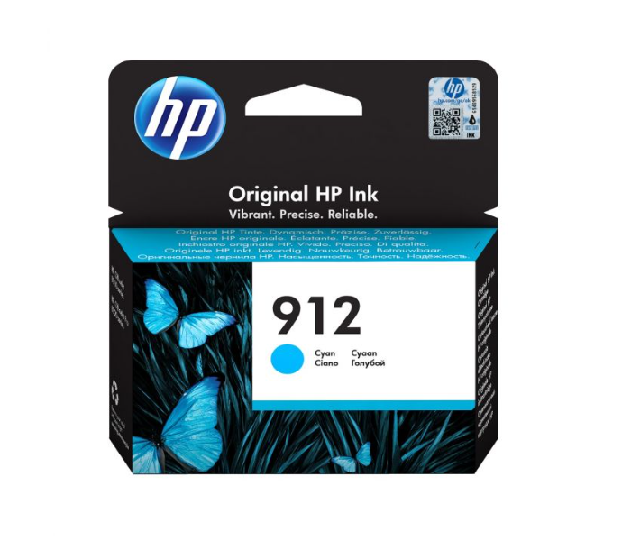 HP 3YL77AE 912 Original Ink Cartridge - Cyan - Zoom Image