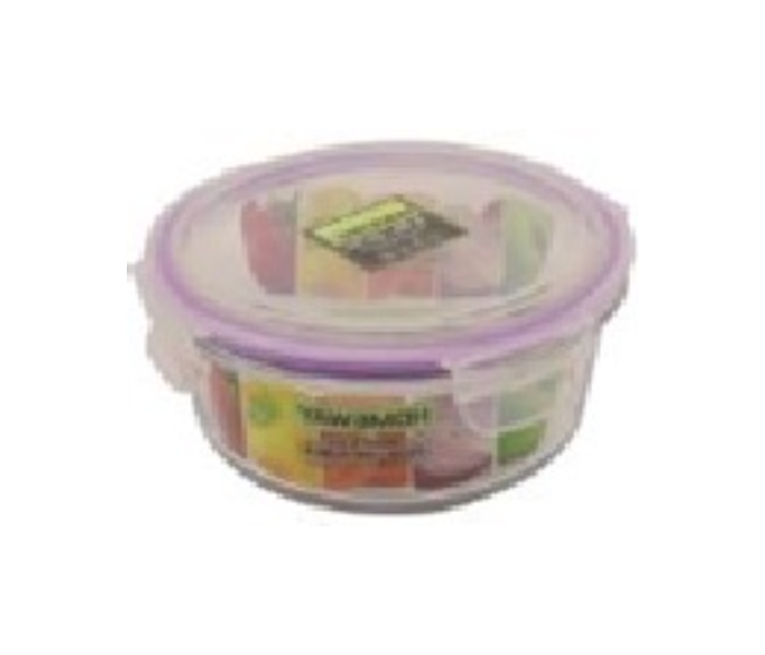 Homeway HW-3403 400ml Round Glass Food Container - Zoom Image