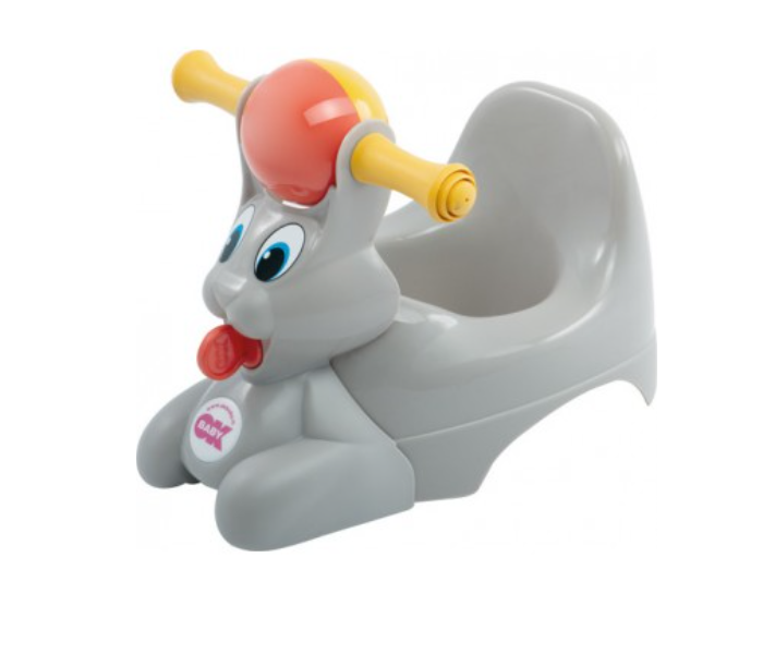 OKBaby 038782-20 Quack Spidy Rabbit Potty - Grey - Zoom Image