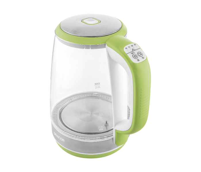 Sencor SWK 2197GG 2200W 2 Litre Glass Kettle - Green - Zoom Image 3