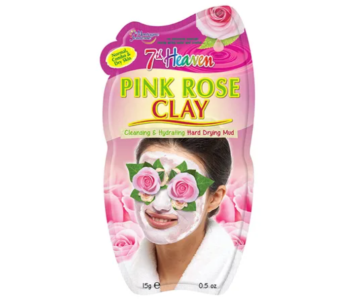 7th Heaven Pink Rose Clay Mud Face Mask - Zoom Image 1