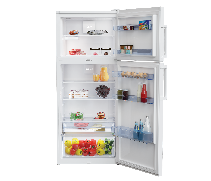 Beko RDNE480K21W 480 Litre Extra Energy Saving Double Door Refrigerator - White - Zoom Image 3