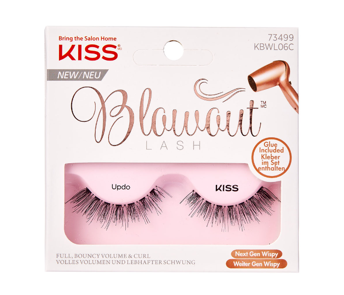 Kiss KSS107COS00238 Blowout Eye Lash Updo -  Black - Zoom Image 1