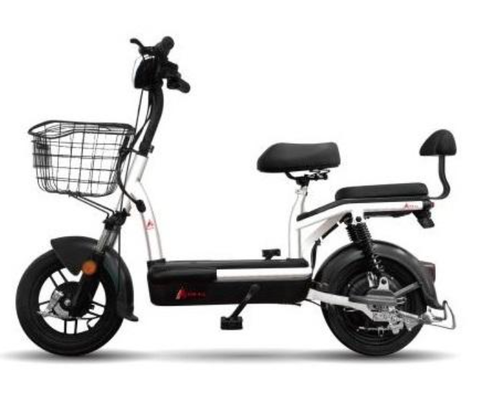 For All 350W X1 Electric Scooter - Black and White - Zoom Image