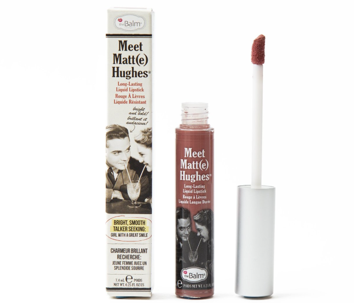 The Balm TBM107COS00015 7.4ml Meet Matte Hughes Liquid Lipstick - Sincere - Zoom Image