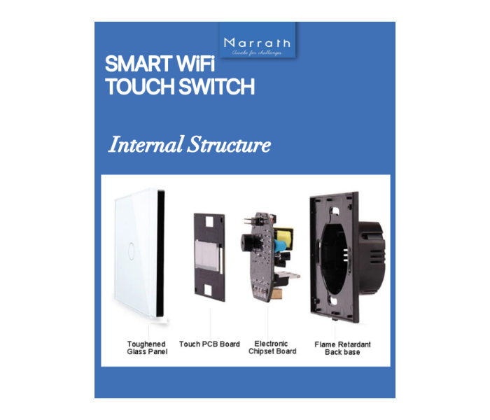  Marrath Smart Wifi Touch Switch 3 Gang - Zoom Image 6