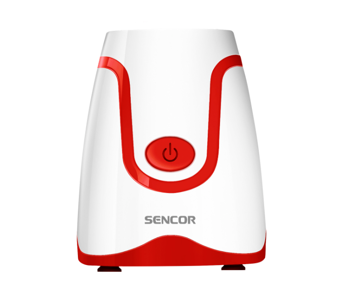 Sencor SBL 2204RD 600ml Impact Resistant Smoothie Maker Bottles - Red and White - Zoom Image 3