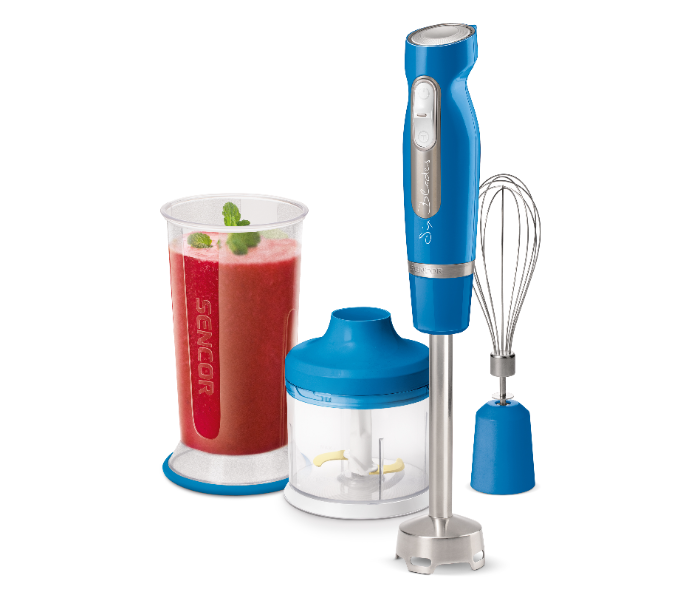 Sencor SHB 4462BL 1000W Hand Blender Set - Blue - Zoom Image 1