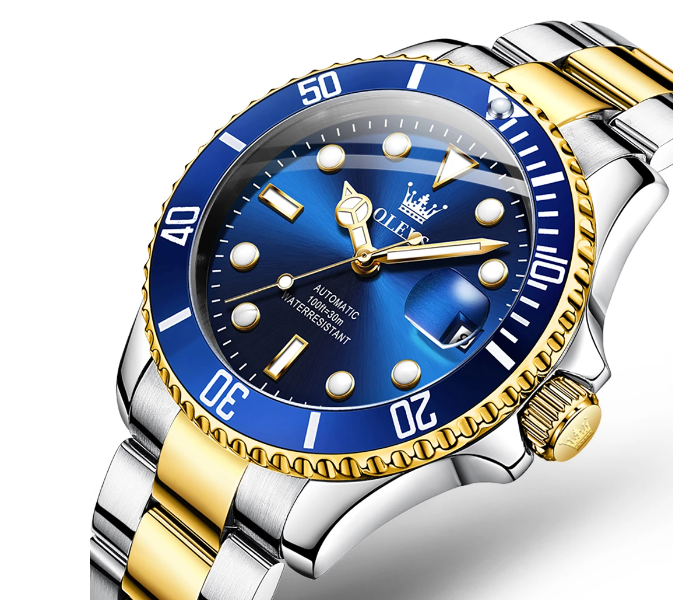 RX GS3399 Water Proof Casual Business Wrist Watch For Men - Blue - Zoom Image 1