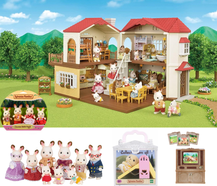 Sylvanian EPO106TOY00402 Family Red Roof Country Home - Zoom Image 7