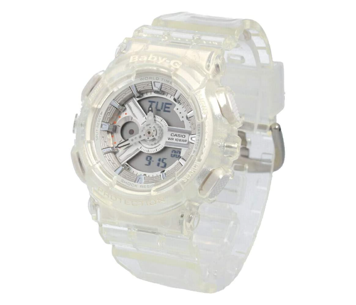 Casio Baby-G BA-110CR-7ADR Grey Dial Analog-Digital Watch - Transparent - Zoom Image 3