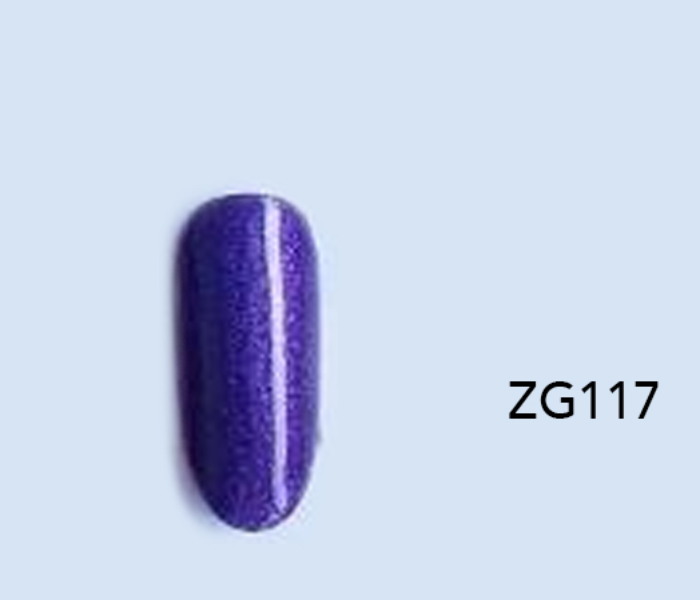 D Ellse ZG117 15ml Professional Glitter Gel Nail Polish - Violet - Zoom Image 7