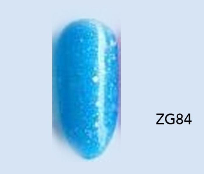 D Ellse ZG84 15ml Professional Glitter Gel Nail Polish - Blue - Zoom Image 2