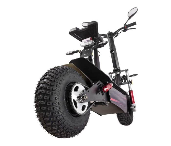 For All 3000W Monster Pro Electric Scooter - Black and Red - Zoom Image 2