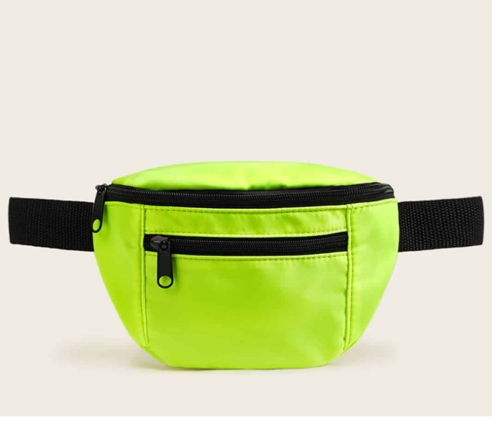 VW Trendz swbag03190806379 Small Neon Lime Fanny Pack - Neon Green - Zoom Image