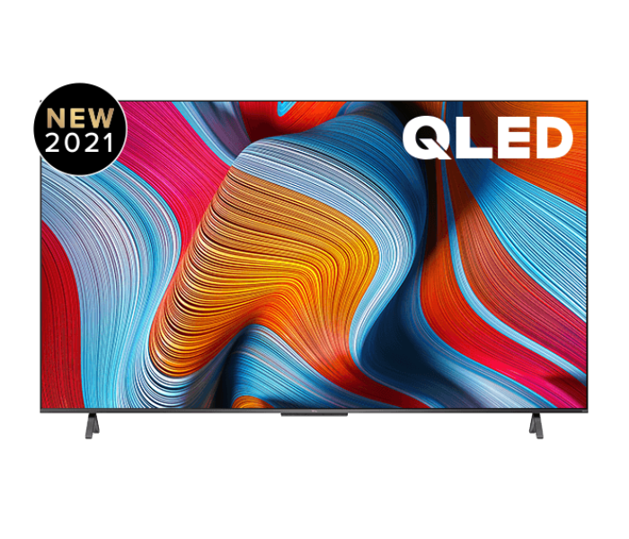 TCL 55C725 55 Inch 4K UHD QLED Android Smart TV - Black - Zoom Image 2