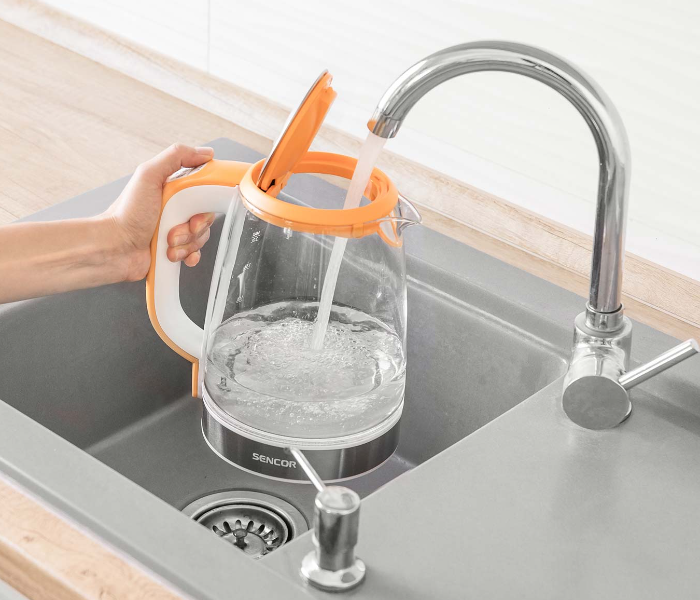 Sencor SWK 2193OR 2200W 2 Litre Glass Kettle - Orange - Zoom Image 9