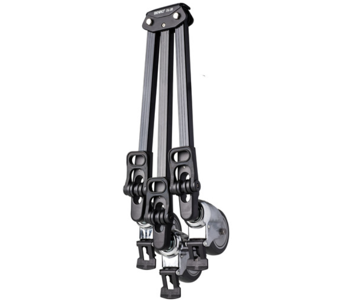 Benro DL08 Dolly For Twin Leg Tripods - Black - Zoom Image 2