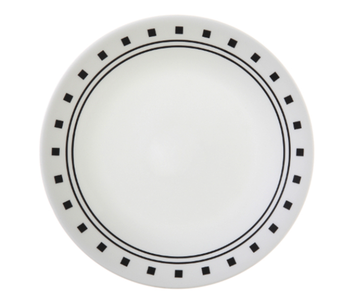 Corelle  1074211 Livingware 8.5 Inch Luncheon Plate City Block - White - Zoom Image