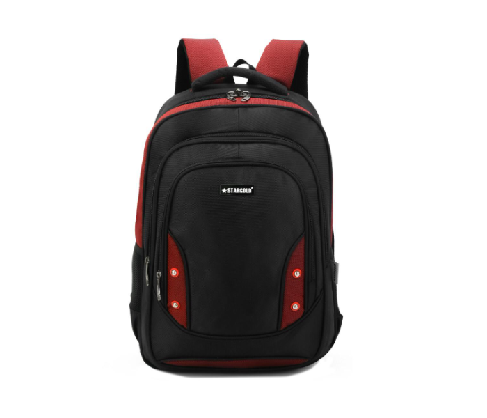 Stargold SG-BP230 Laptop Backpack - Balck and Maroon - Zoom Image