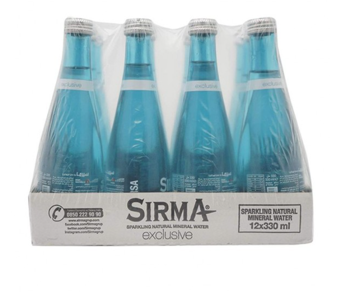 Sirma  330ml 12 Piece Sparkling Natural Mineral Water - Zoom Image