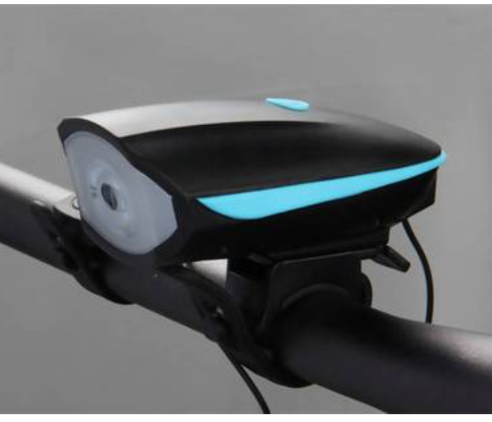 Waterproof Bicycle Light with Horn - Blue - Zoom Image 3