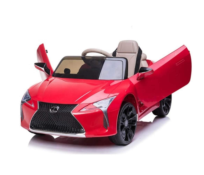 New Year Centre 8010265-2R Remote Control Licensed Lexus LC500 Chargeable Car for Kids - Red - Zoom Image