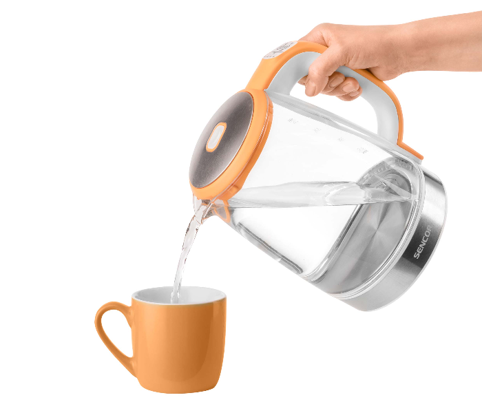 Sencor SWK 2193OR 2200W 2 Litre Glass Kettle - Orange - Zoom Image 8