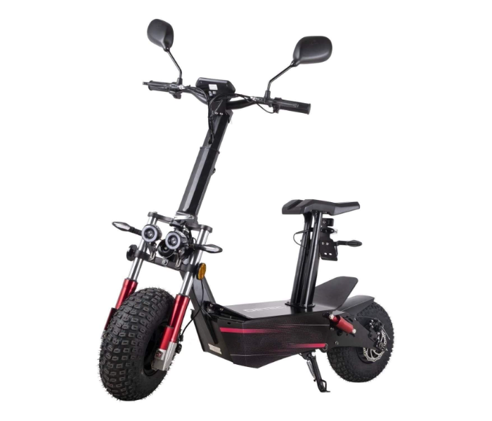 For All 3000W Monster Pro Electric Scooter - Black and Red - Zoom Image 1