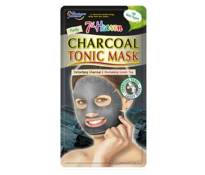 7th Heaven Charcoal Tonic Sheet Face Mask - Zoom Image