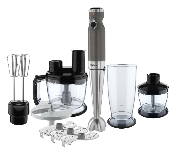 Sencor SHB 5501CH 1000W 9 In 1 Hand Blender Set - Grey - Zoom Image 2