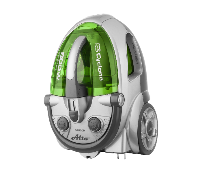 Sencor SVC 730GR 800W Bagless Vacuum Cleaner - Green and Silver - Zoom Image 4