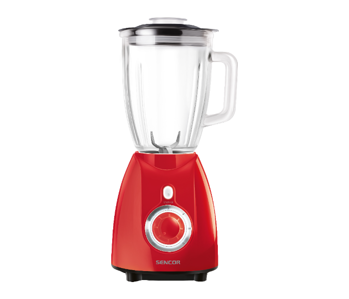 Sencor SBL 5372RD 500W 1.7 Litre 6 Speed Glass Blender - Red - Zoom Image 2