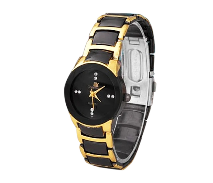 Zistar Romance Watch for Women - Black & Gold - Zoom Image