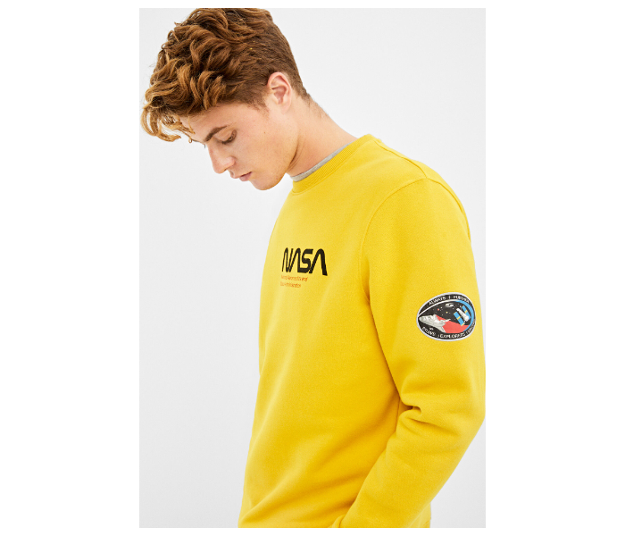 Springfield 009626107 XXL Sweatshirt for Men - Yellow - Zoom Image 2