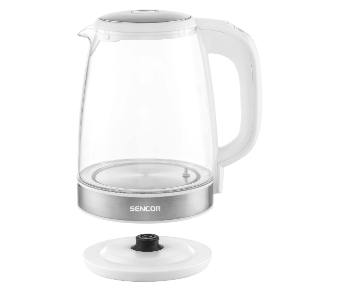 Sencor SWK 2190WH 2200W 2 Litre Glass Kettle - White - Zoom Image 5