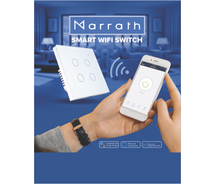  Marrath Smart Wifi Touch Switch 1 Gang - Zoom Image 4