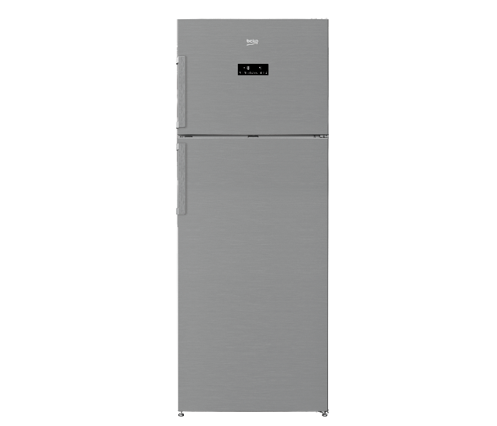 Beko RDNE550K21ZPX 505 Litre Extra Energy Saving Double Door Refrigerator - Titanium Gray - Zoom Image 1