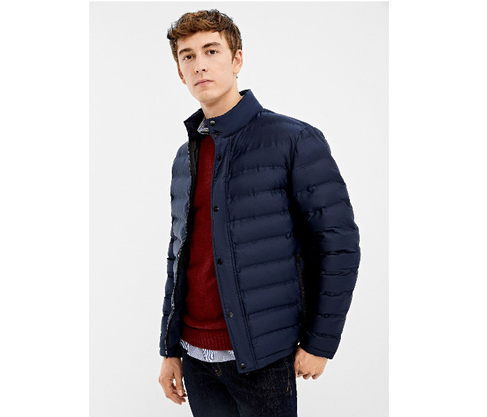 Springfield 095631711 XXL Nylon Sports Jacket for Men - Dark Blue - Zoom Image 2