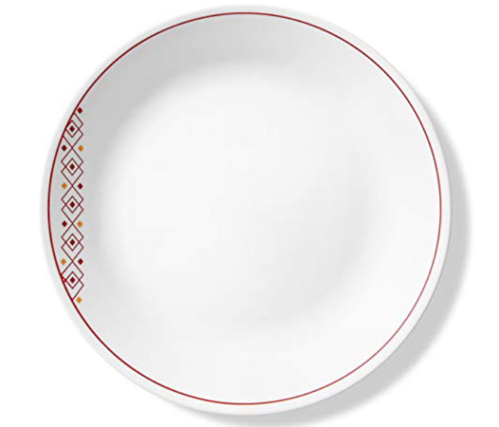 Corelle 113754000 16-Piece Dinnerware Set - White and Red - Zoom Image 3