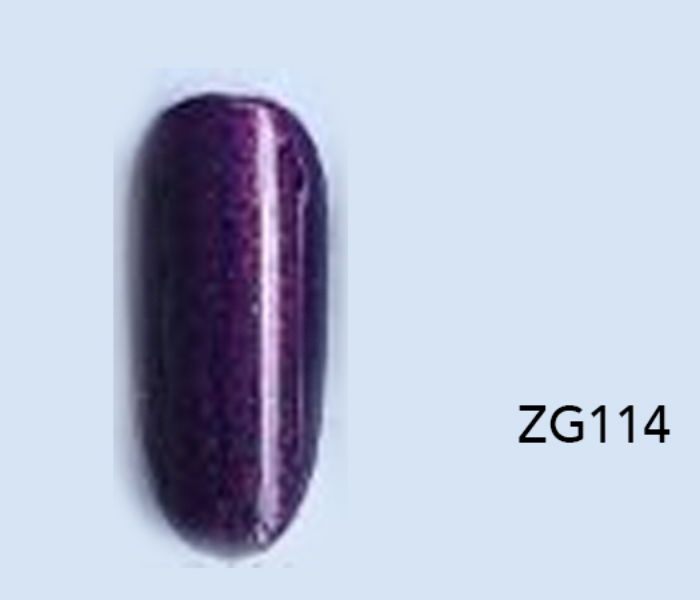 D Ellse ZG114 15ml Professional Glitter Gel Nail Polish - Violet - Zoom Image 7