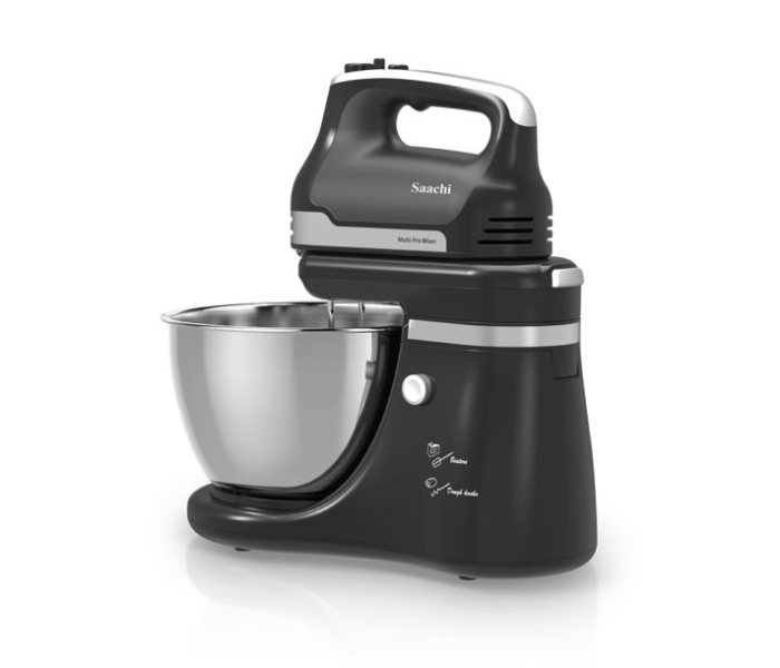 Saachi NL-HM-4173 400W 4.5 Litre Hand Mixer with Rotating Mixer Head - Black - Zoom Image 2