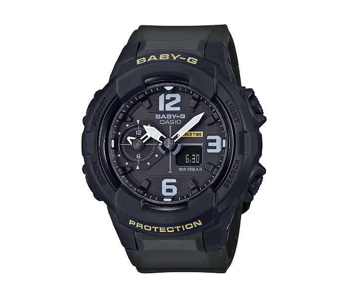 Casio Baby-G BGA-230-3BDR Black Dial Analog-Digital  Watch For Women - Black - Zoom Image 1