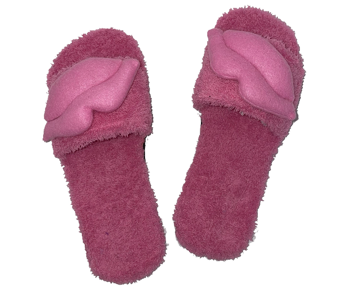 Casual LFO36 US 10 Daily Wear Soft Flat Home Slippers for Women - Pink - Zoom Image