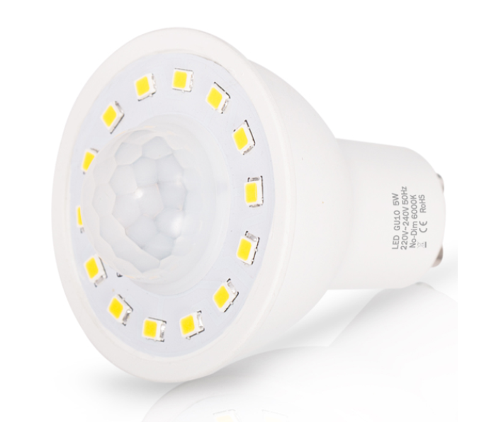 Marrath Motion and Light Sensor Gu10 Led Bulb - White - Zoom Image 3