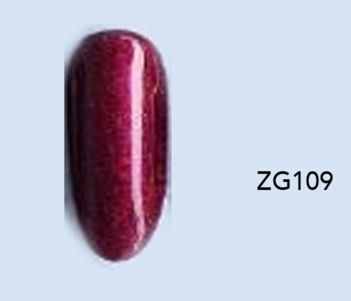 D Ellse ZG109 15ml Professional Glitter Gel Nail Polish - Red - Zoom Image 7