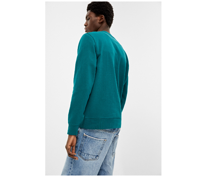 Springfield 009621086 XXL Sweatshirt for Men - Teal - Zoom Image 3